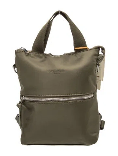 Pre-owned Cynthia Rowley Nylon Backpack In Grey