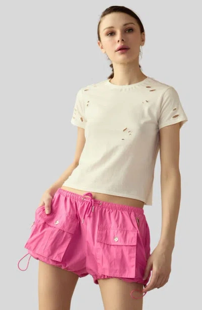 CYNTHIA ROWLEY CYNTHIA ROWLEY NYLON CARGO SHORTS