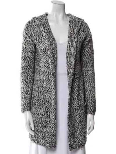 Pre-owned Cynthia Rowley Open Front Sweater In Multi