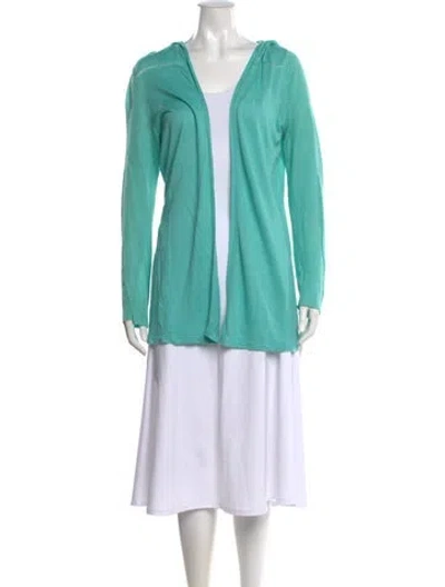 Pre-owned Cynthia Rowley Open Front Sweater In Multi