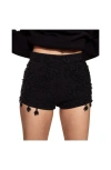 Cynthia Rowley Paloma Shorts In Black