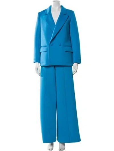 Pre-owned Cynthia Rowley Pantsuit In Blue