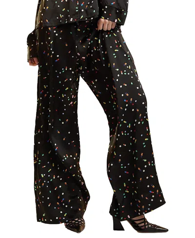 Cynthia Rowley Pill Print Pj Pants In Multi