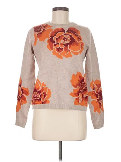 Pre-owned Cynthia Rowley Pullover Sweater In Brown