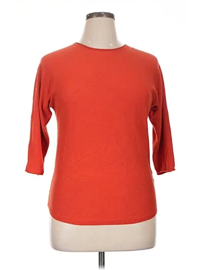 Pre-owned Cynthia Rowley Pullover Sweater In Orange