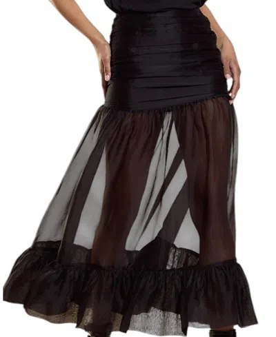 CYNTHIA ROWLEY SERAFINA SILK SKIRT