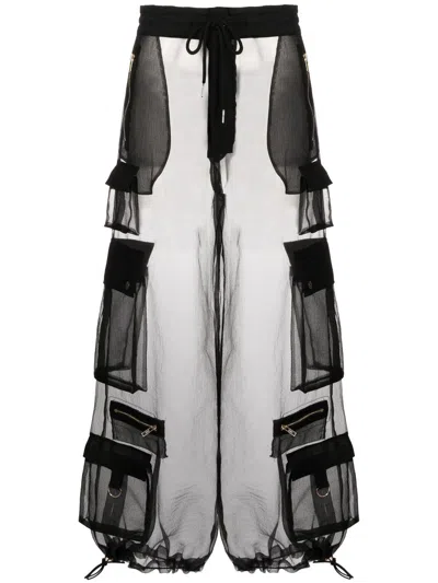 Cynthia Rowley Cargohose Mit Tapered-bein In Black