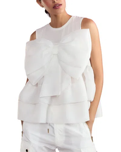 CYNTHIA ROWLEY CYNTHIA ROWLEY SLEEVELESS BLAIR BOW TOP