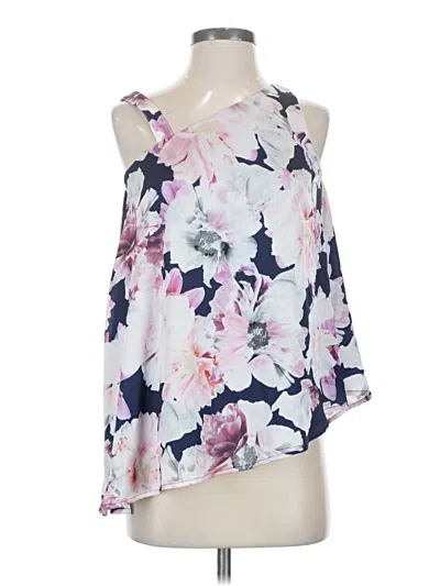 Pre-owned Cynthia Rowley Sleeveless Blouse In Pink