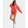 Cynthia Rowley Women's Strawberry Bonded Stretch Shorts In Red Multi