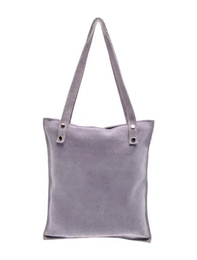 Pre-owned Cynthia Rowley Suede Shoulder Bag In Purple