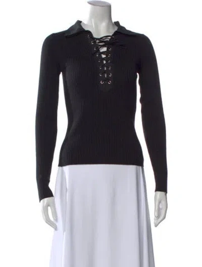 Pre-owned Cynthia Rowley Sweater In Black