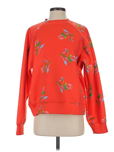 Pre-owned Cynthia Rowley Sweatshirt In Red