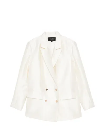 Cynthia Rowley The Breakers Blazer In White