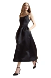 Cynthia Rowley The Genevive Silk Dress In Black