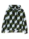 Cynthia Rowley The Illusion Hoodie In Blue