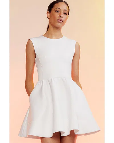 Cynthia Rowley The Lily Bonded Dress In White