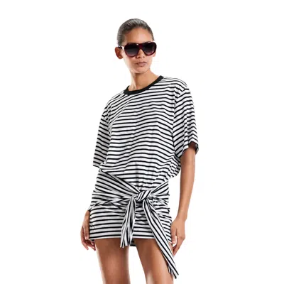 Cynthia Rowley The Yacht Dress In Black