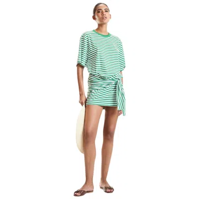 Cynthia Rowley The Yacht Dress In Green