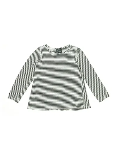 Pre-owned Cynthia Rowley Tjx Kids' 3/4 Sleeve T-shirt In Green