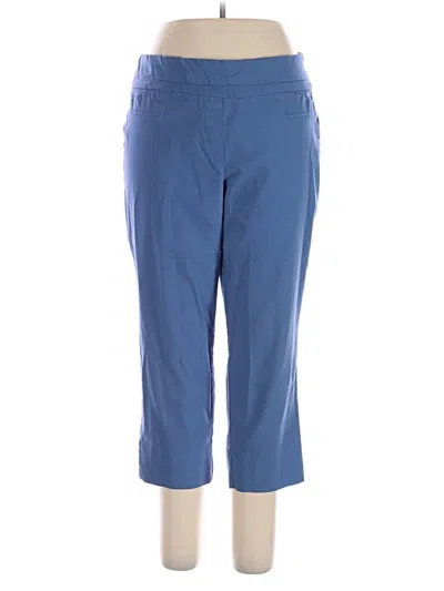 Pre-owned Cynthia Rowley Tjx Active Pants In Blue