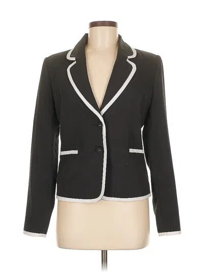 Pre-owned Cynthia Rowley Tjx Blazer Jacket In Black