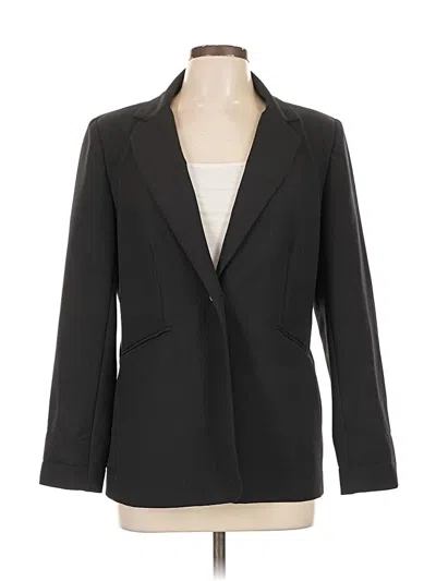 Pre-owned Cynthia Rowley Tjx Blazer Jacket In Black
