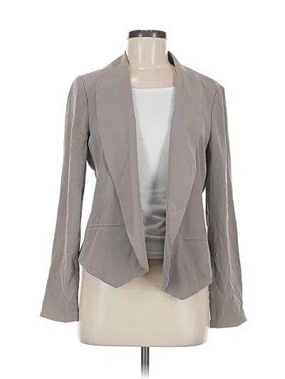 Pre-owned Cynthia Rowley Tjx Blazer Jacket In Gray