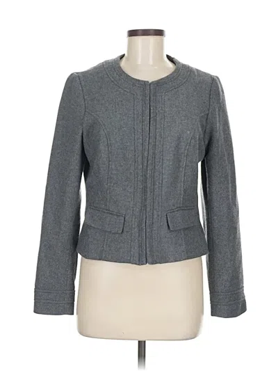 Pre-owned Cynthia Rowley Tjx Blazer Jacket In Gray
