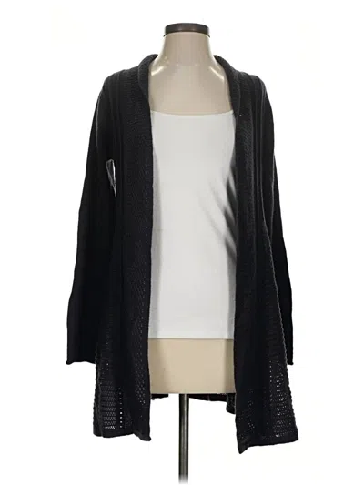 Pre-owned Cynthia Rowley Tjx Cardigan Sweater In Black