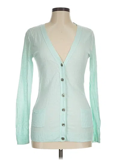 Pre-owned Cynthia Rowley Tjx Cardigan Sweater In Blue