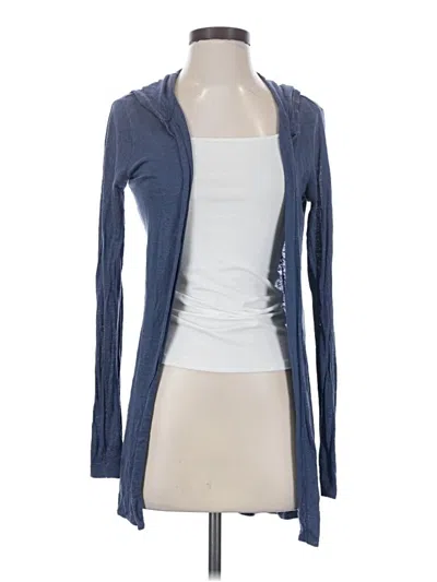 Pre-owned Cynthia Rowley Tjx Cardigan Sweater In Blue