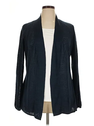 Pre-owned Cynthia Rowley Tjx Cardigan Sweater In Blue