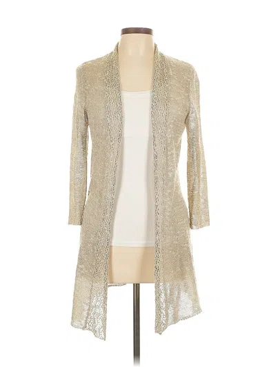 Pre-owned Cynthia Rowley Tjx Cardigan Sweater In Brown