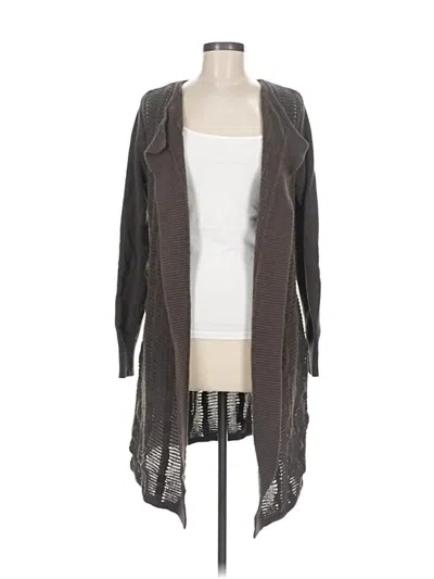 Pre-owned Cynthia Rowley Tjx Cardigan Sweater In Gray