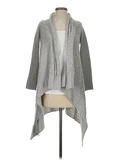 Pre-owned Cynthia Rowley Tjx Cardigan Sweater In Gray