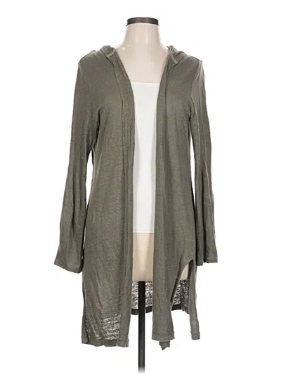 Pre-owned Cynthia Rowley Tjx Cardigan Sweater In Gray
