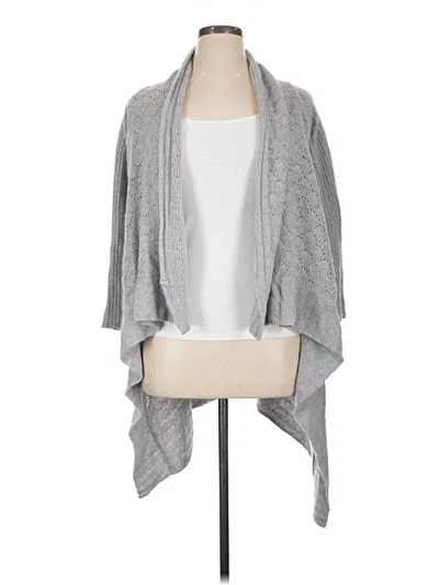 Pre-owned Cynthia Rowley Tjx Cardigan Sweater In Gray