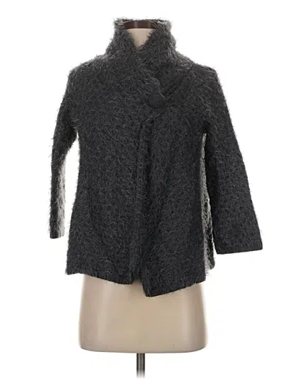 Pre-owned Cynthia Rowley Tjx Cardigan Sweater In Gray