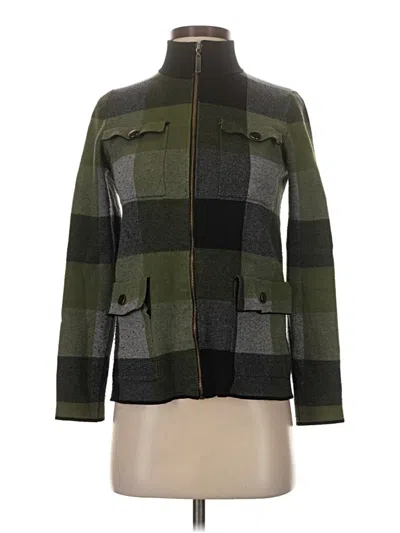 Pre-owned Cynthia Rowley Tjx Cardigan Sweater In Green