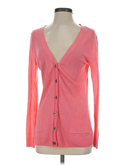 Pre-owned Cynthia Rowley Tjx Cardigan Sweater In Pink