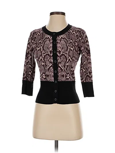 Pre-owned Cynthia Rowley Tjx Cardigan Sweater In Purple