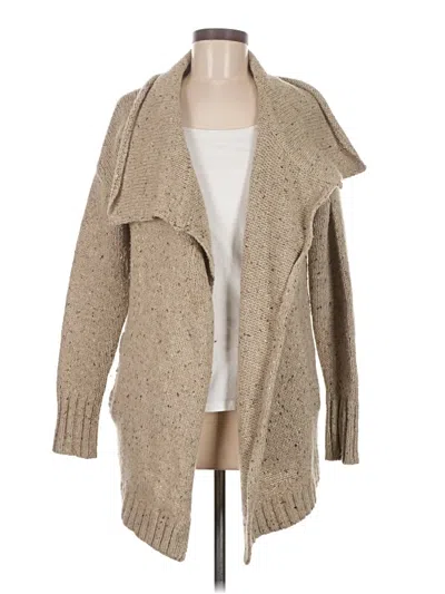 Pre-owned Cynthia Rowley Tjx Cardigan Sweater In Tan