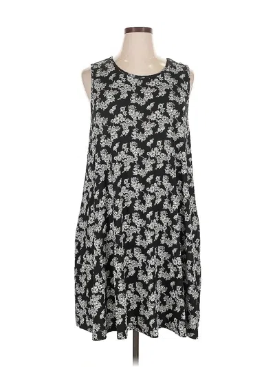 Pre-owned Cynthia Rowley Tjx Casual Dress In Black