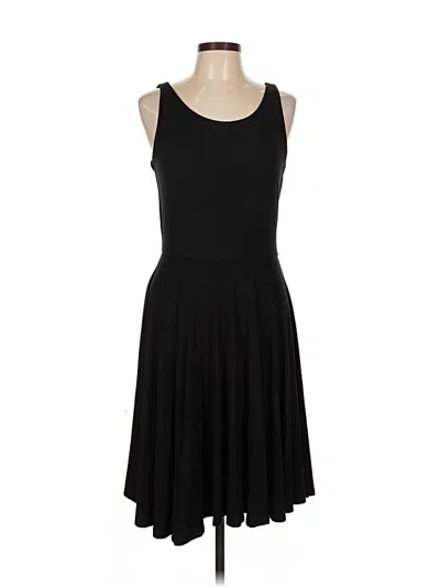 Pre-owned Cynthia Rowley Tjx Casual Dress In Black