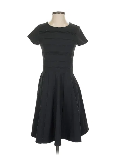 Pre-owned Cynthia Rowley Tjx Casual Dress In Black
