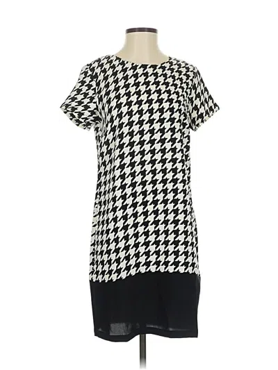 Pre-owned Cynthia Rowley Tjx Casual Dress In Black