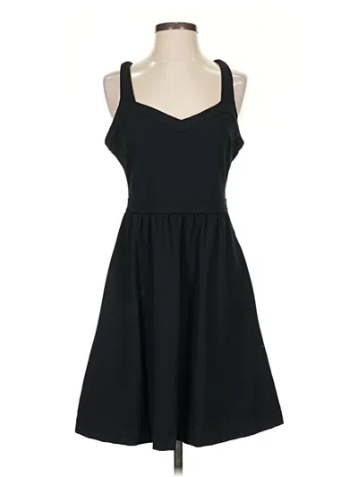 Pre-owned Cynthia Rowley Tjx Casual Dress In Black