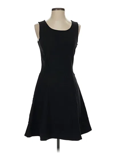 Pre-owned Cynthia Rowley Tjx Casual Dress In Black