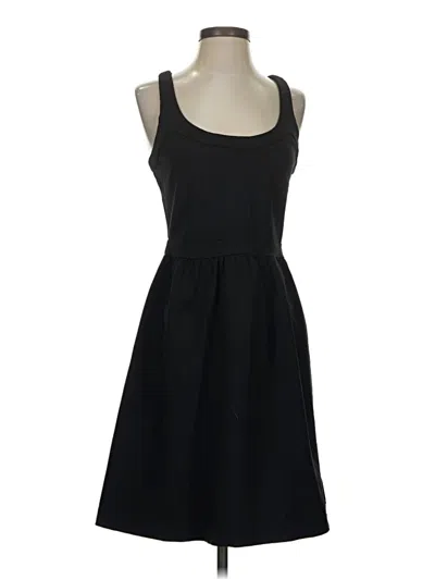Pre-owned Cynthia Rowley Tjx Casual Dress In Black